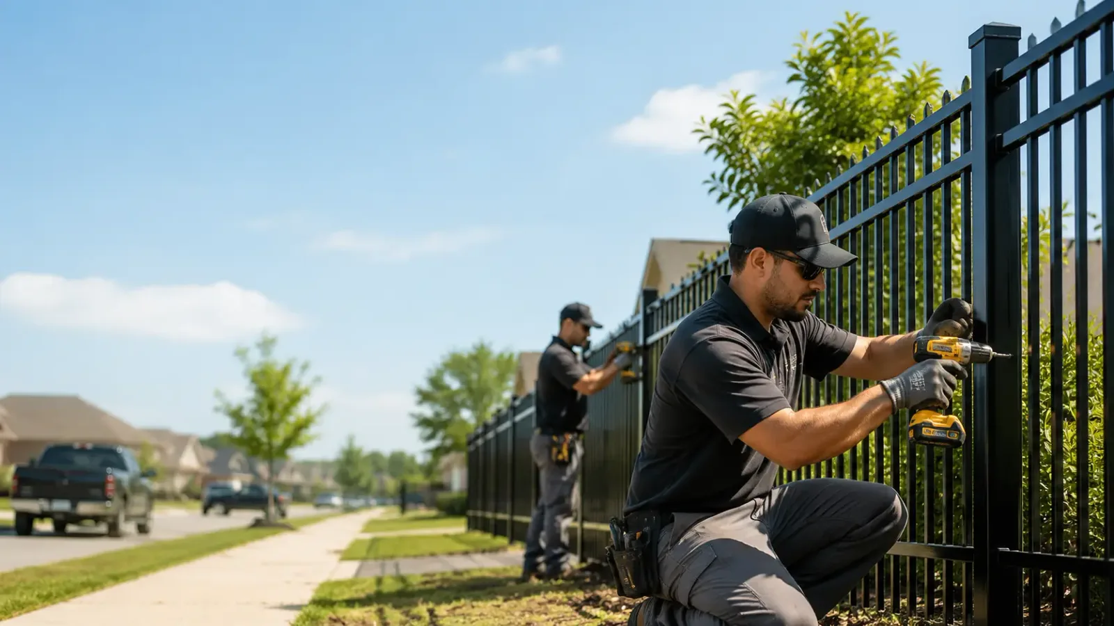 Metal Fence Installation in Utica, OH